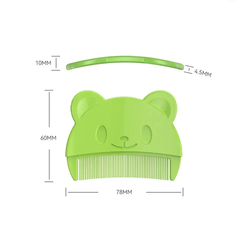 Baby shower soft comb, newborn hair cleaning products baby silicone head massager, male and female baby hair washing accessories