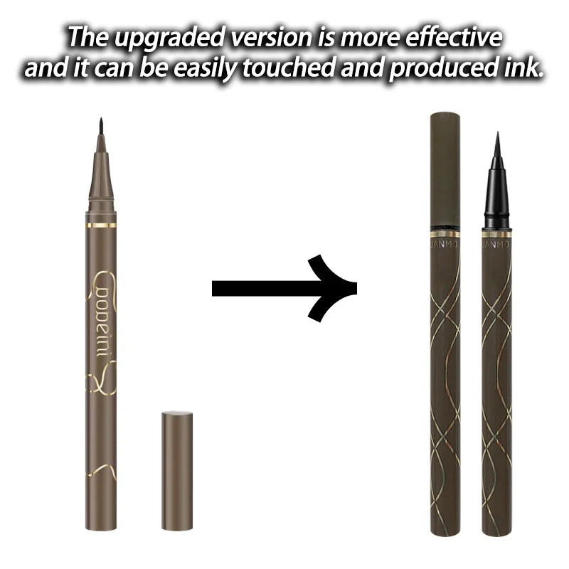 0.05mm slim eyeliner is smooth and durable, slim, quick-drying,
