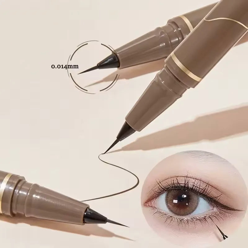 0.05mm slim eyeliner is smooth and durable, slim, quick-drying,