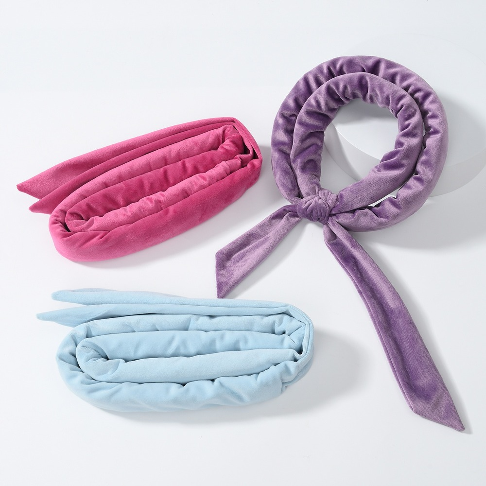 Heatless Curling Rod Headband No Heat Hair Curlers Bowknot Lazy Hair