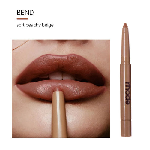 Brand Brown Lip Liner Pencil Nude Matte Waterproof Non-stick Cup