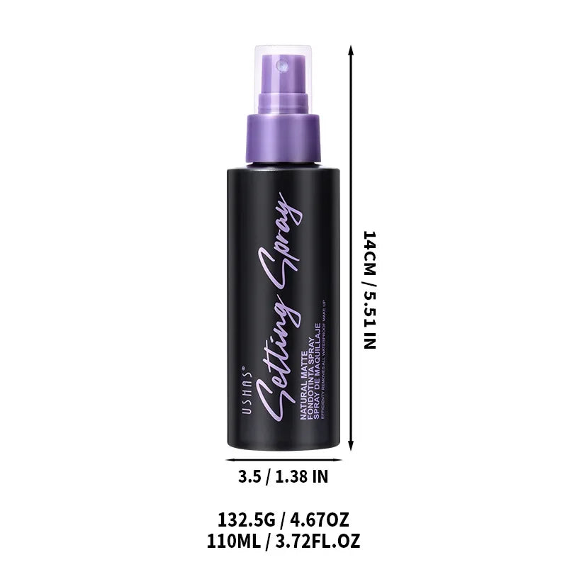 110ml Waterproof Makeup Setting Spray Long-Lasting Oil-Free Natural