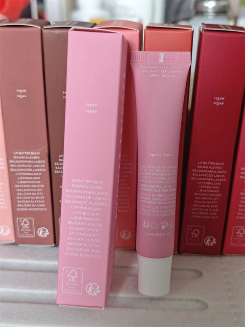 Makeup Brand Summer Lip Balm Vanilla Beige Birthday Cake Pink Sugar