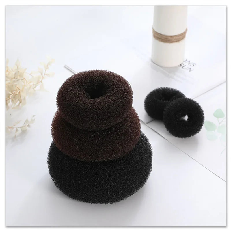 3pcs Hair Bun Donut Magic Foam Products Hairstyle Lazy Hair
