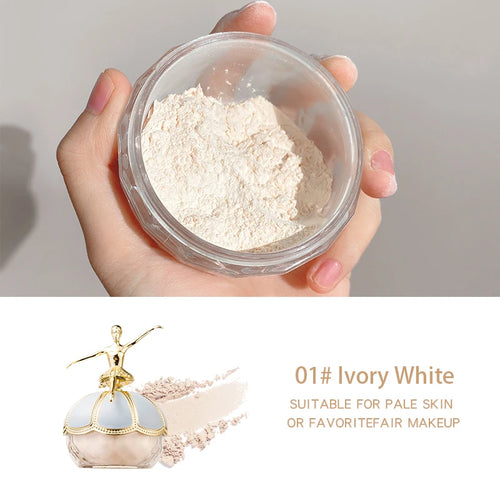 MackAndy Air-Feel Long-lasting Ballet Setting Powder, Oil-control,
