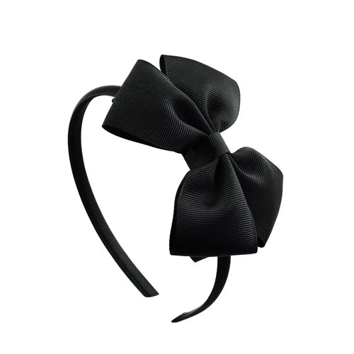 20Colors Colourful Ribbon 1pcs Headband Girls Child Headwears Wide Big