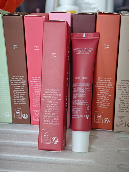 Makeup Brand Summer Lip Balm Vanilla Beige Birthday Cake Pink Sugar