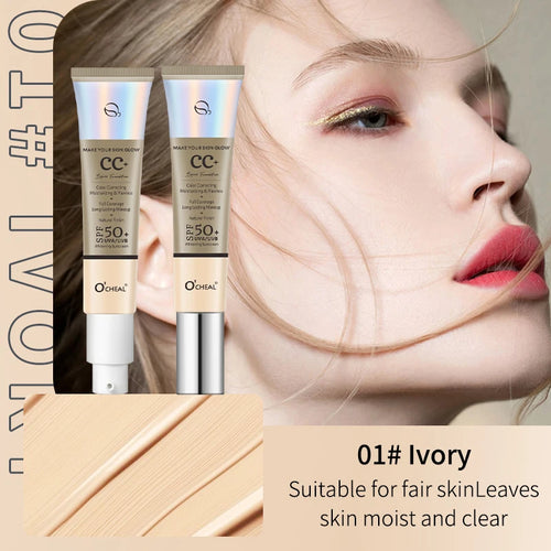 Ocheal 30g CC Cream Foundation Waterproff Concealer Moisturizing