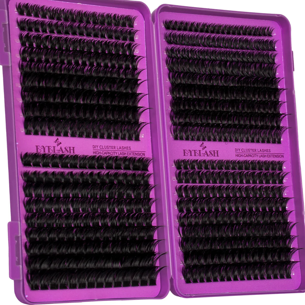 Lash Clusters Kit DIY Lash Extension Kit Large Capacity D Curl with