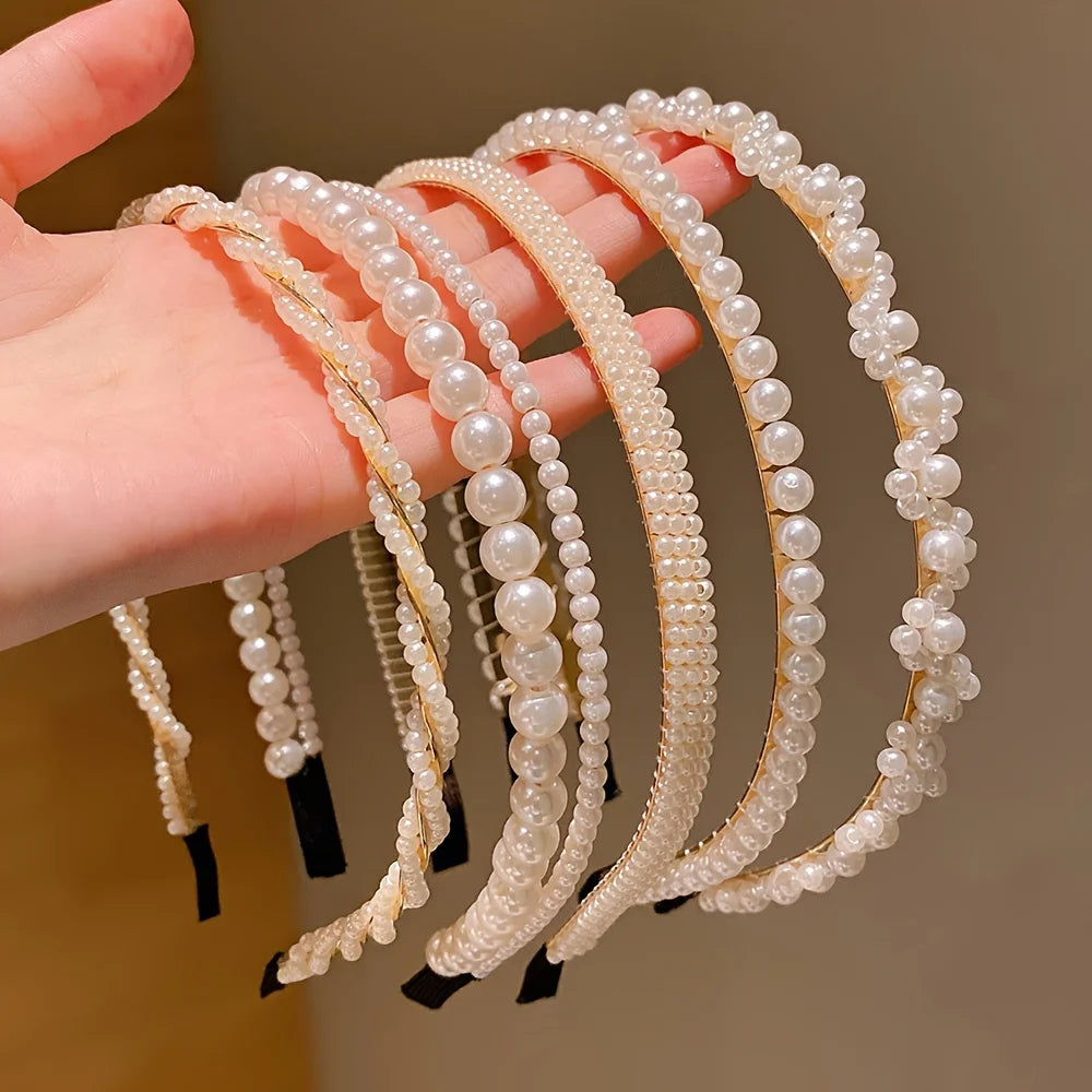 5 Pieces of Girls' Princess Hair Accessories, Children's Imitation