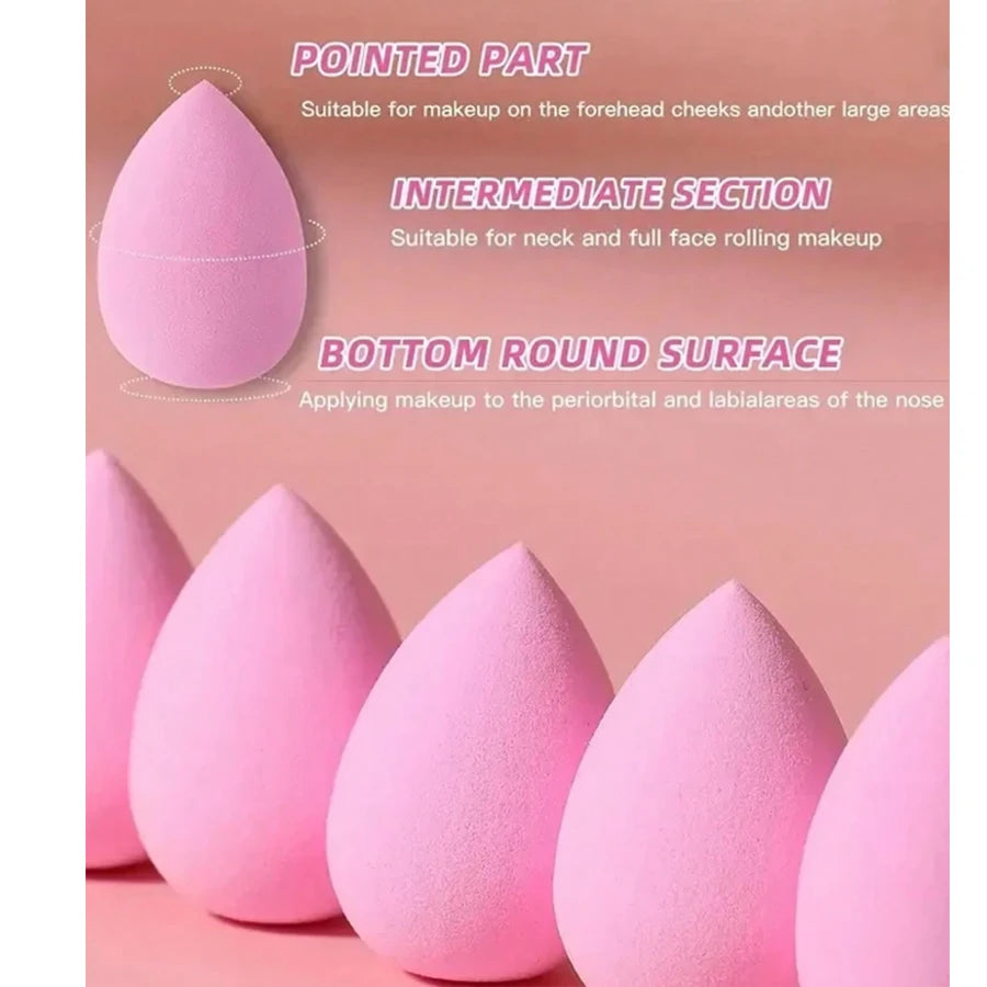 20PCS  Mini Finger Puff Beauty Cosmetic Foundation Cosmetic Sponge