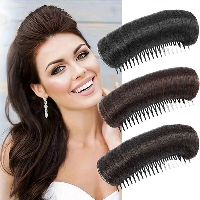 Wig Cushion Stable Hair Roots Volumizing Fiber Insert Comb Invisible