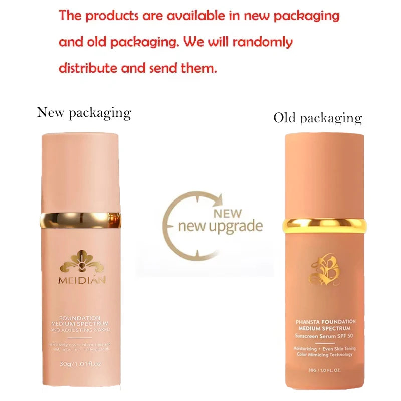 4-in-1 Foundation Magic Color Changing Foundation Liquid Soft Matte