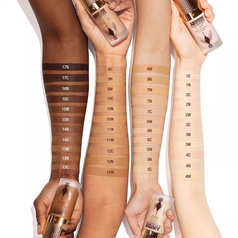 Hot Selling CT 4-Color Liquid Foundation Long-Wearing Flawless