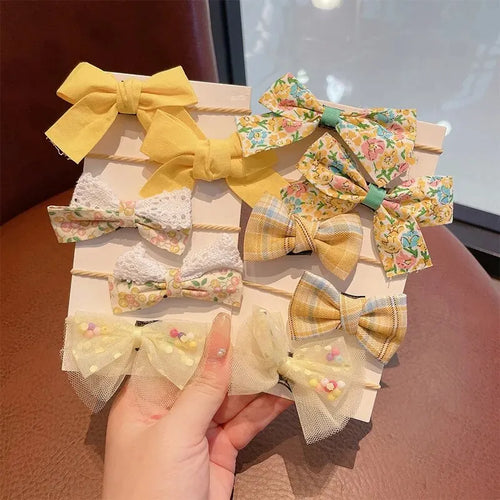 10pcs Hair Accessories Girls Scrunchies Aesthetic Lacos De Cabelo
