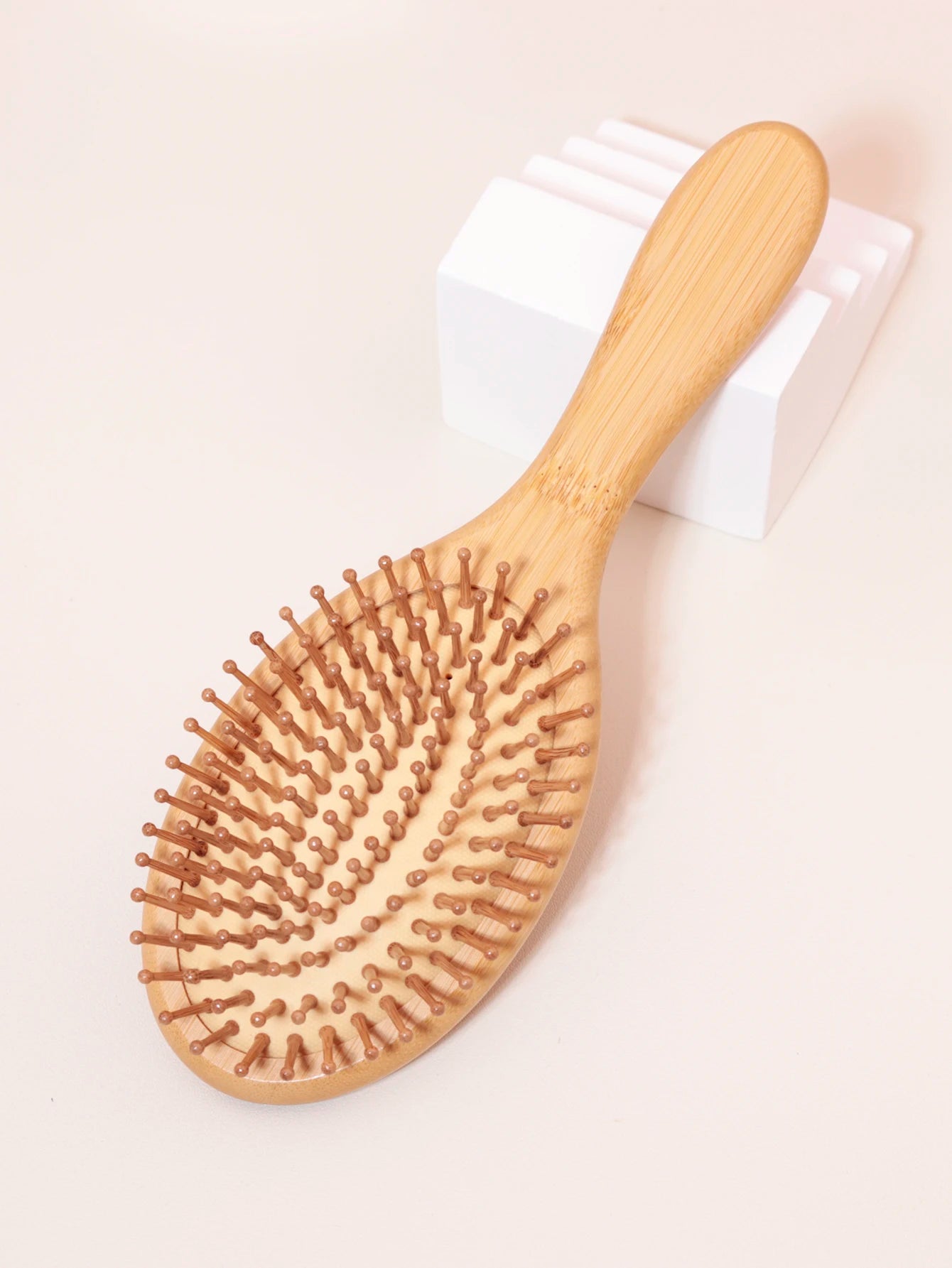 1pc natural wooden hair comb hair loss scalp massage hair brush hair