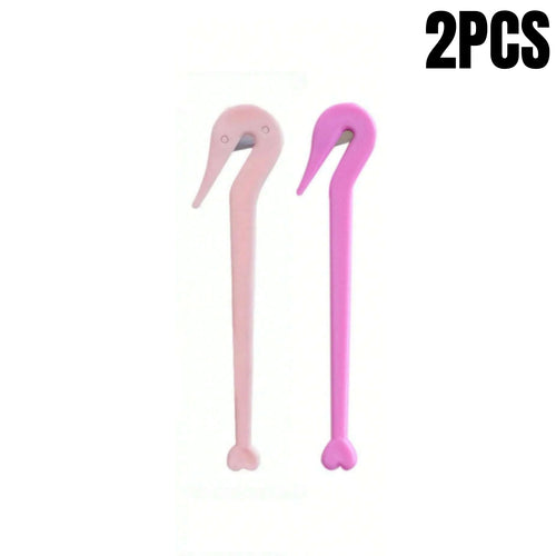 2/4/6/8Pcs Disposable Elastic Hair Band Cutter Girls Women Ponytail