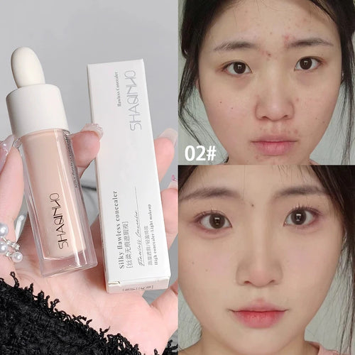 SHAQINUO Flawless Hydrating Concealer - Brightens Dark Circles &