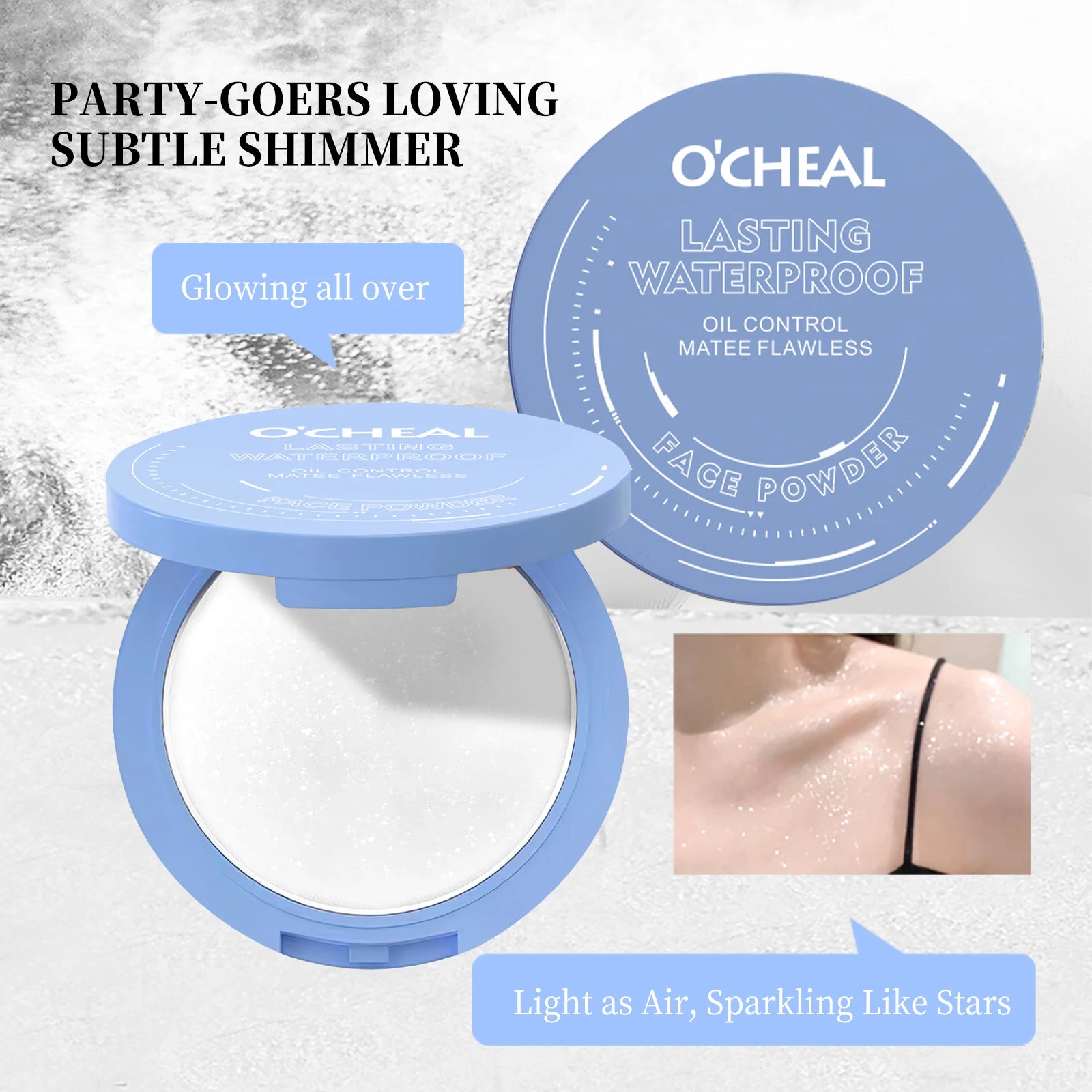 Ocheal Matte Face Setting Powder Oil-control Lightweight Radiant