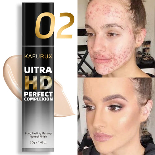 8-Color Face Foundation Cream Oil-Control Matte Concealer Waterproof