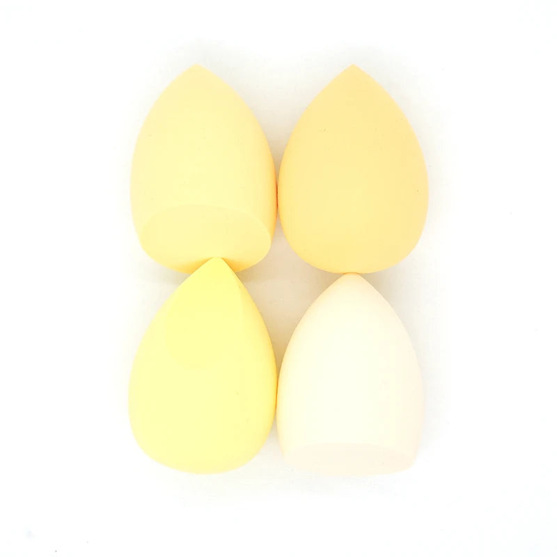 4Pc/Bag Makeup Sponge Powder Puff Dry and Wet Combined Beauty Cosmetic