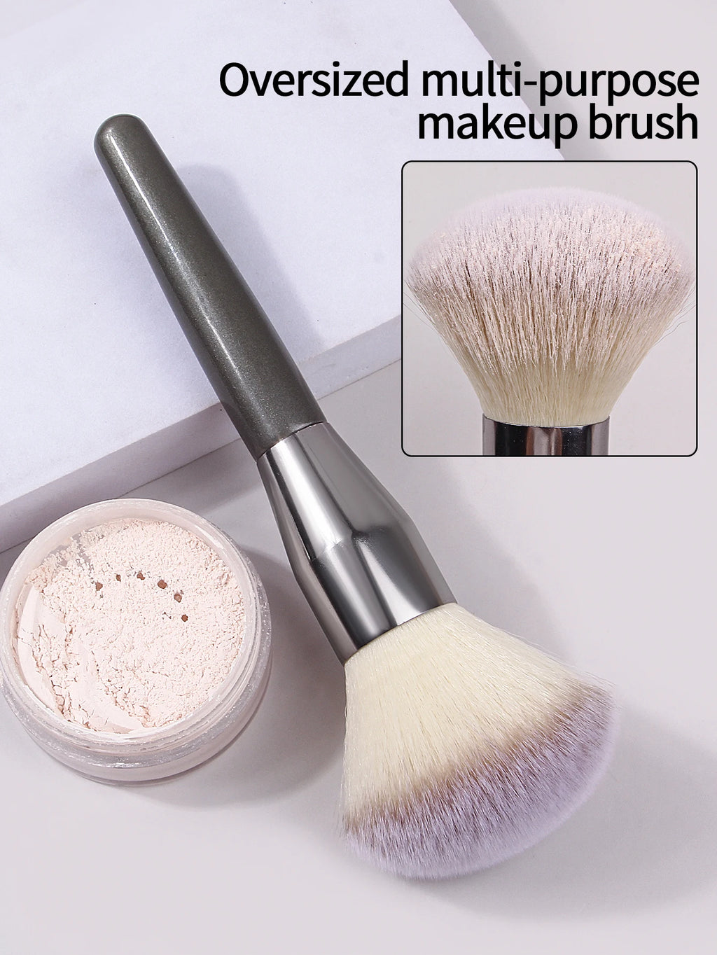 1pcs ultra large loose powder brush, high-end multifunctional setting