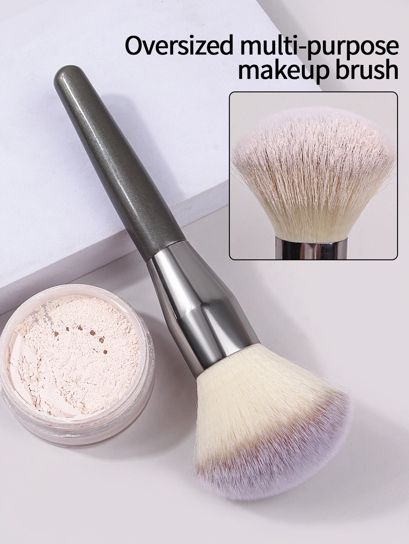 1pcs ultra large loose powder brush, high-end multifunctional setting