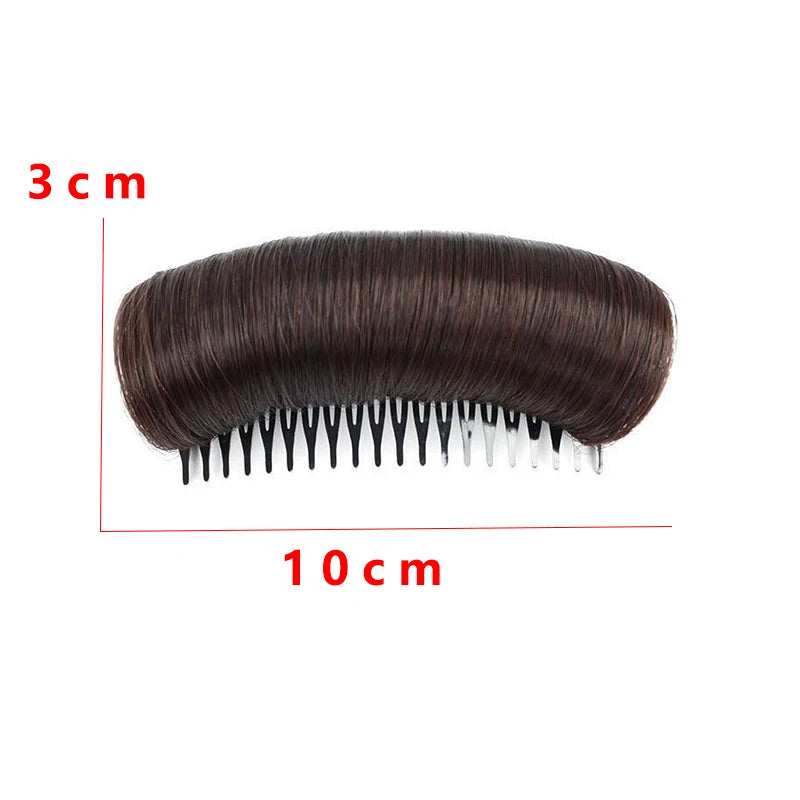 Wig Cushion Stable Hair Roots Volumizing Fiber Insert Comb Invisible