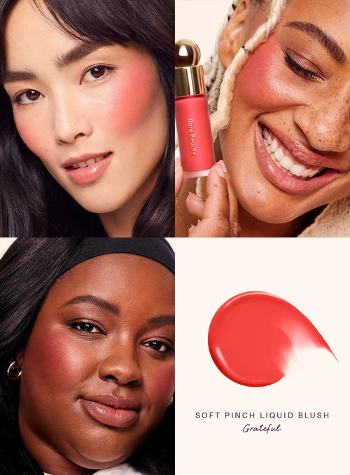Rare Beauty Melting Cream Blush Makeup Matte Pearlescent Texture