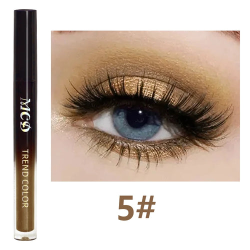 13-Shade Waterproof Liquid Eyeshadow Palette - High Shine