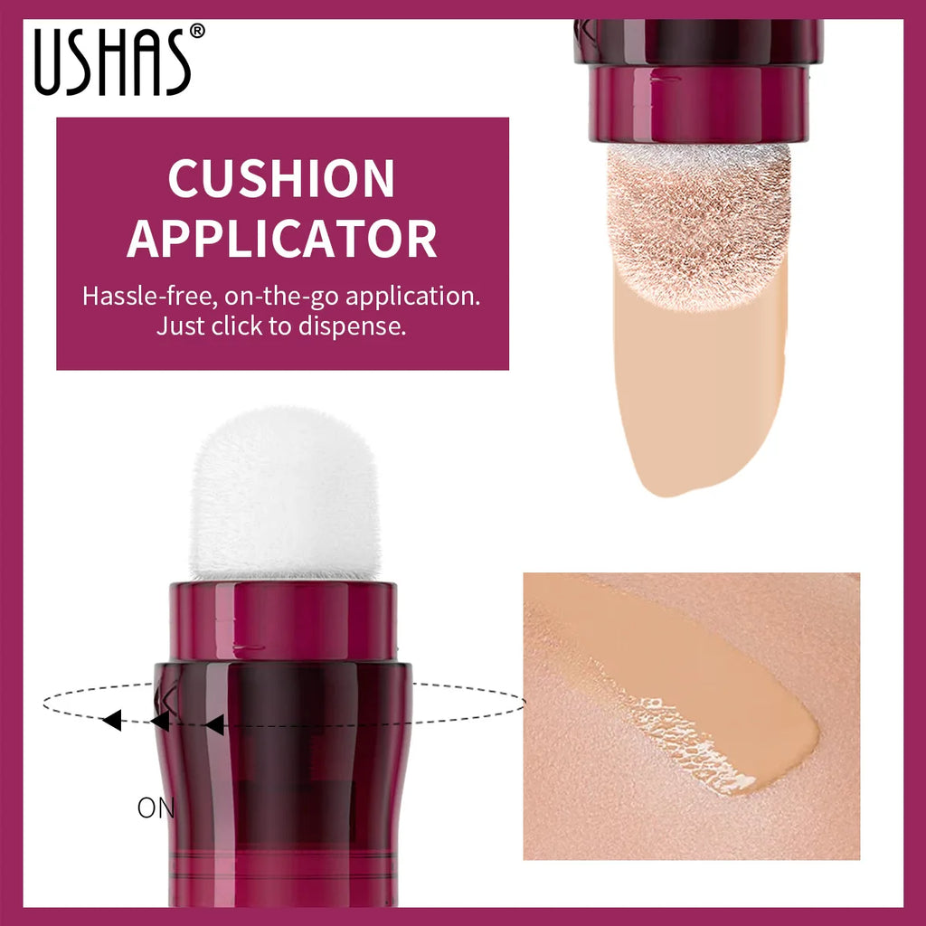Facial Concealer Sponge Head Matte Liquid Foundation Makeup Oil