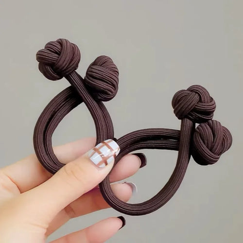 Simplicity Stretch Rubber Hair Ties for Women High elasticity Fashion