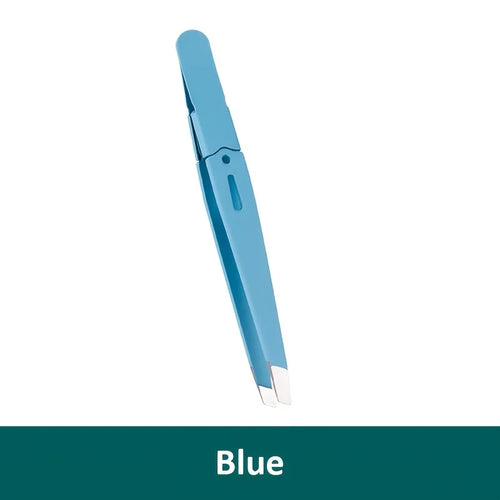 Eyebrow Tweezer Colorful Hair Beauty Fine Hairs Puller Stainless Steel