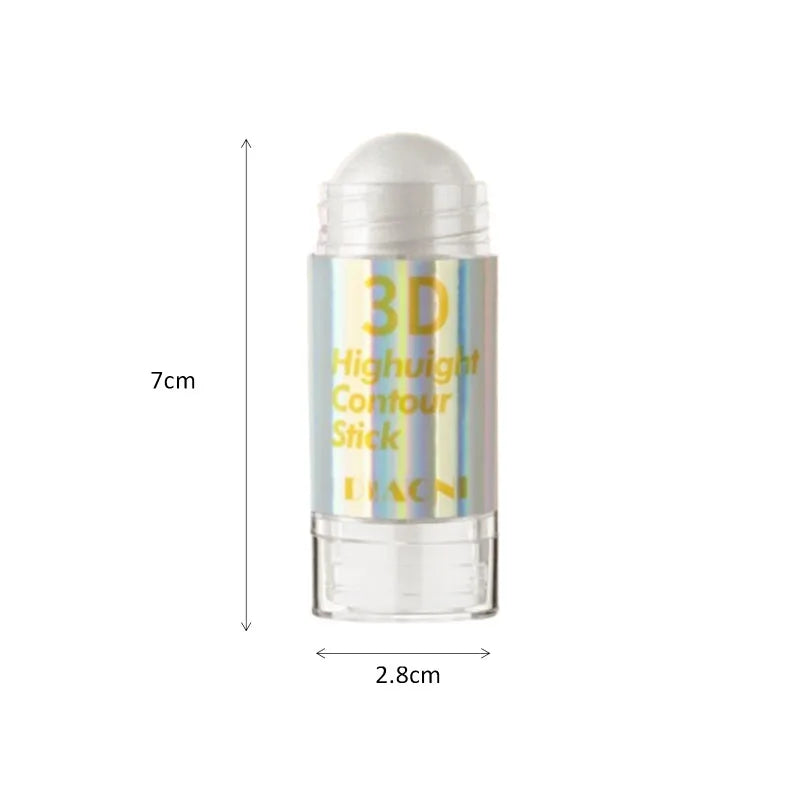 6 Colors 3D Face Brighten Highlighter Bar Cosmetic Face Contour
