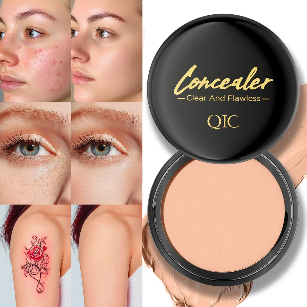Anti-cernes et crème contour hydratants éclaircissants - Couvrance complète, longue tenue, correcteur pour un maquillage parfait