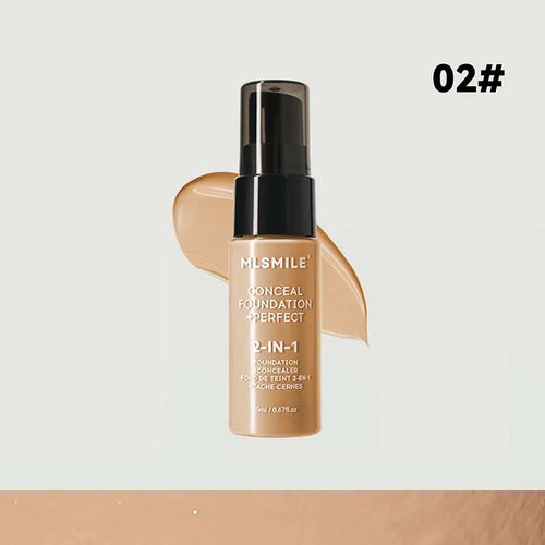 Face Foundation Cream Waterproof Long-Lasting Oil-Control Matte BB