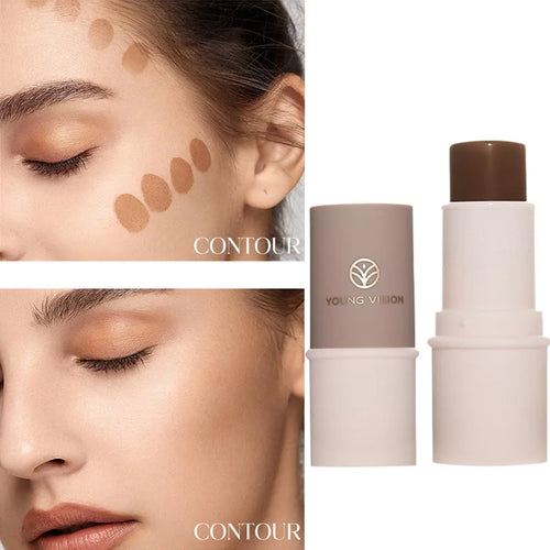 LANGMANNI Tri-Color Multi-Functional Face Brightening Contour Stick