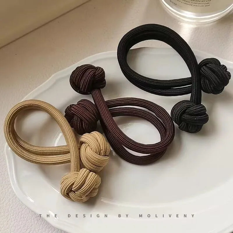 Simplicity Stretch Rubber Hair Ties for Women High elasticity Fashion