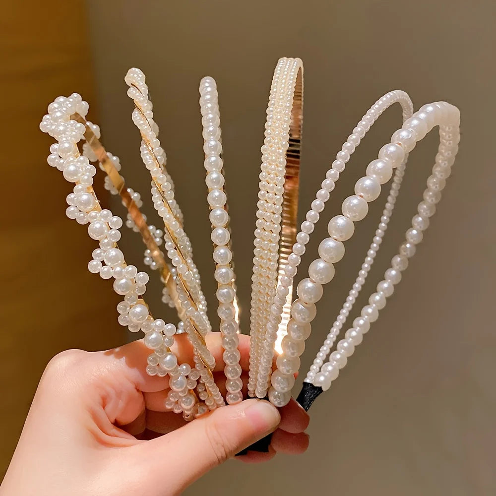 5 Pieces of Girls' Princess Hair Accessories, Children's Imitation