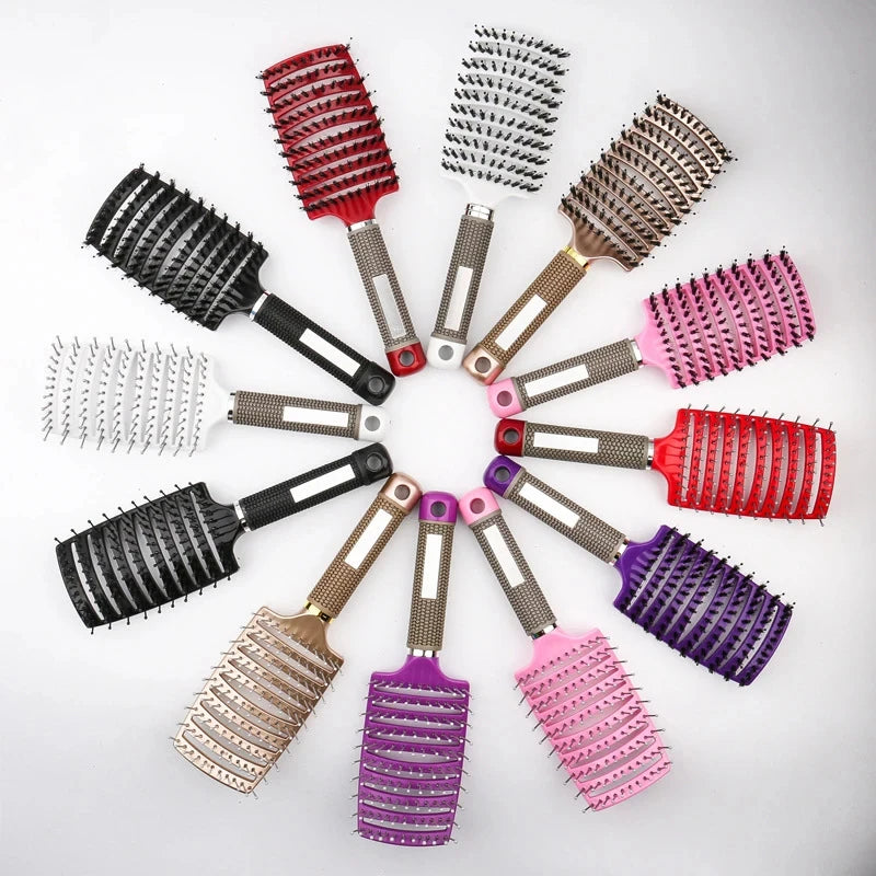 Professional Salon Hairdressing Comb Scalp MassageCombs Wet Curly