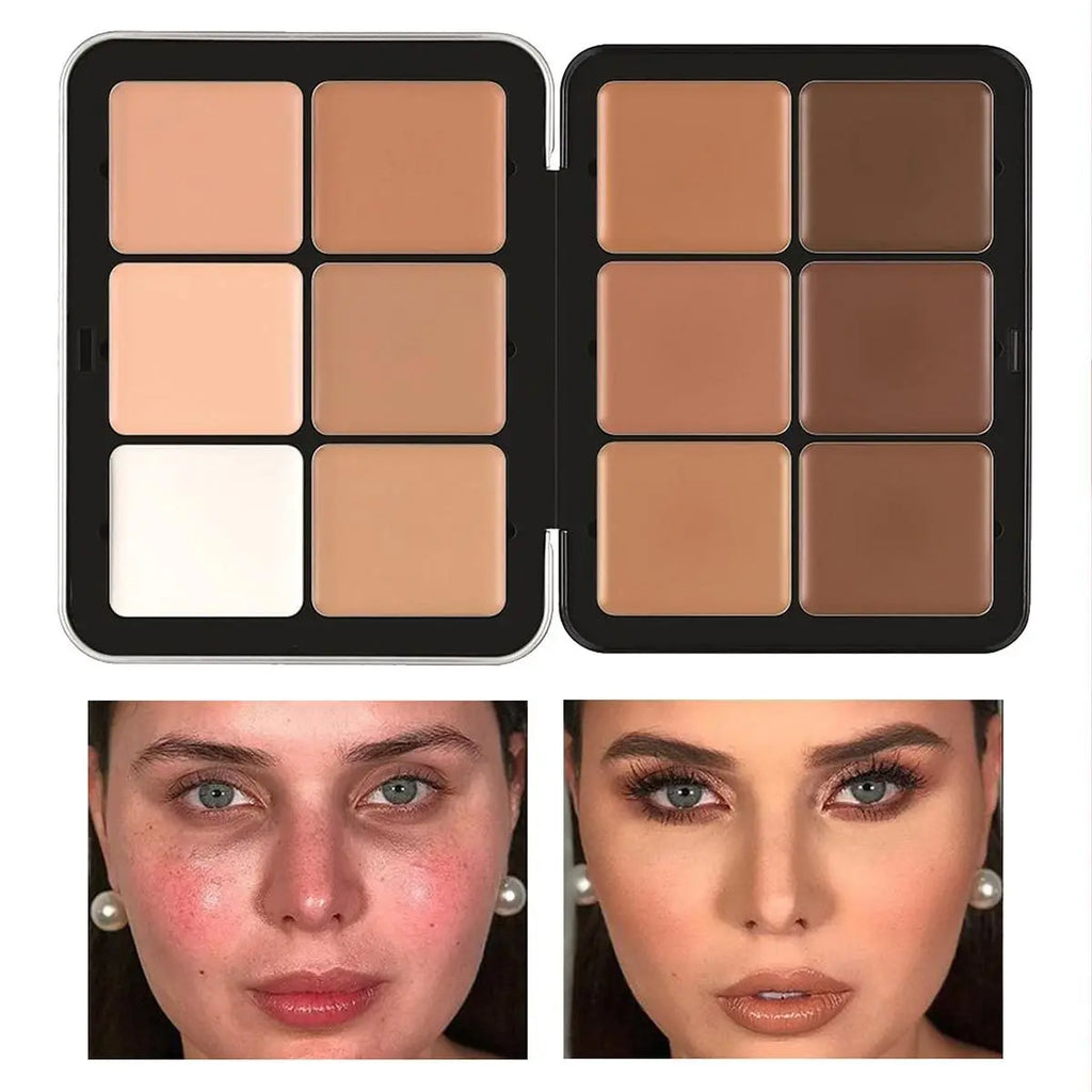 12-color concealer palette Matte highlighter contour makeup palette