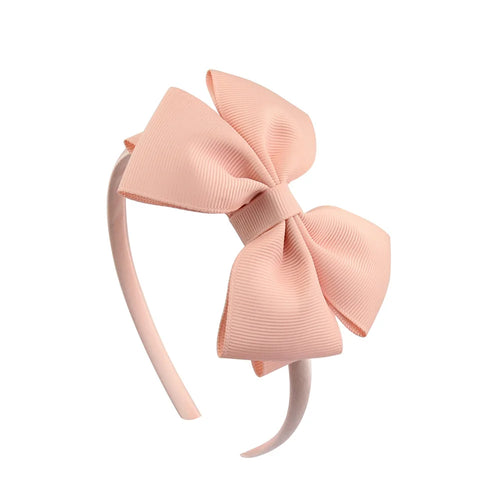 20Colors Colourful Ribbon 1pcs Headband Girls Child Headwears Wide Big