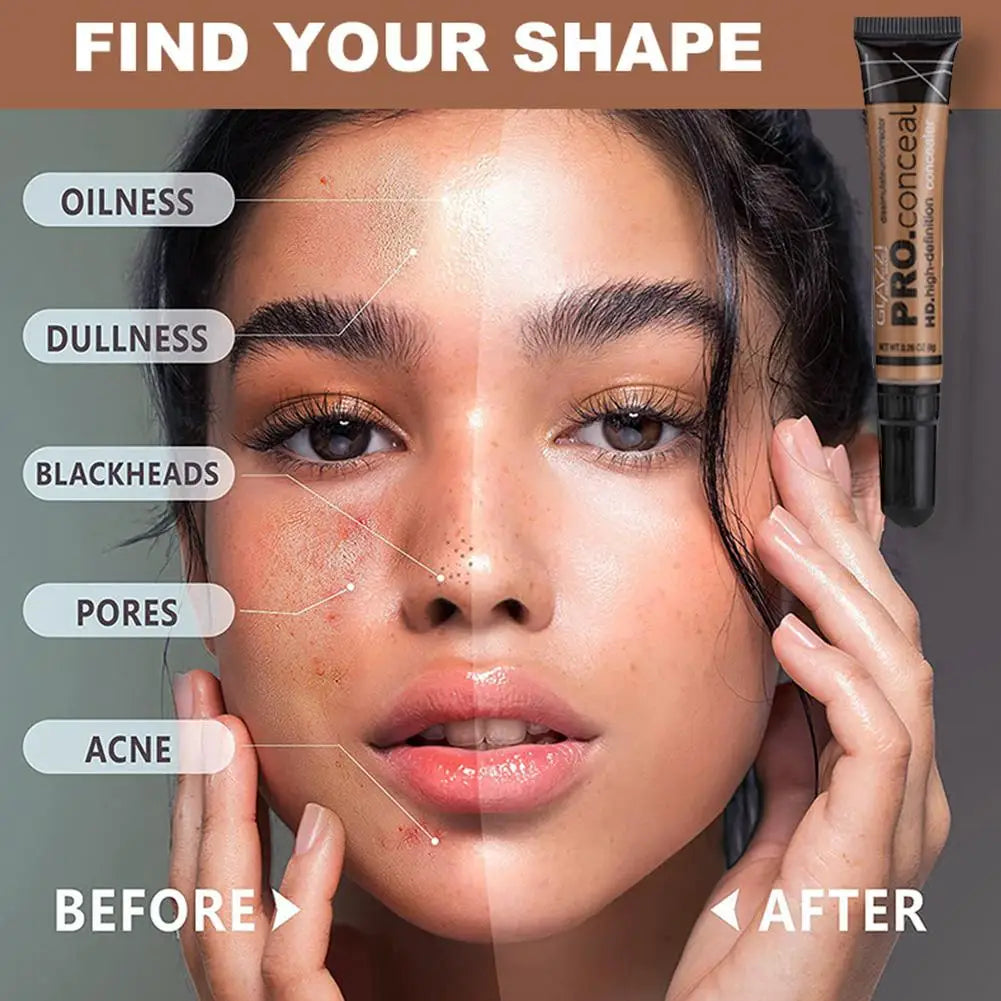 Hose Liquid Foundation Matte Nude Makeup Facial Foundation Highlight