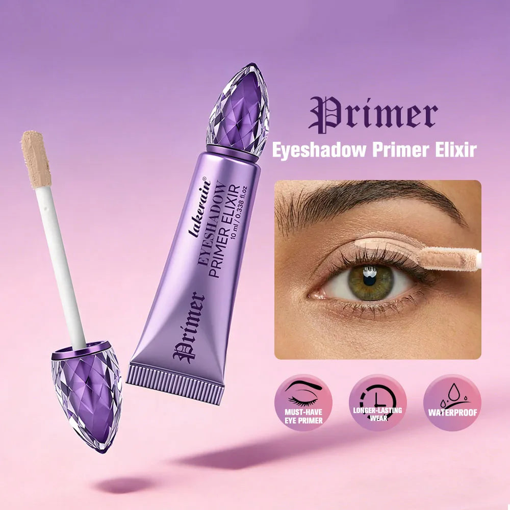 Lakerain Eyeshadow Base Primer Long-Lasting Easy Application Colorful