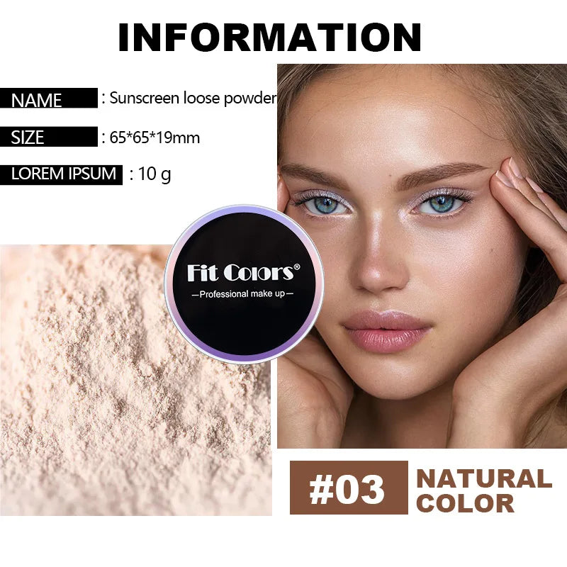 Fit Colors Concealer Smoothing Powder Waterproof, Sweat Resistant and