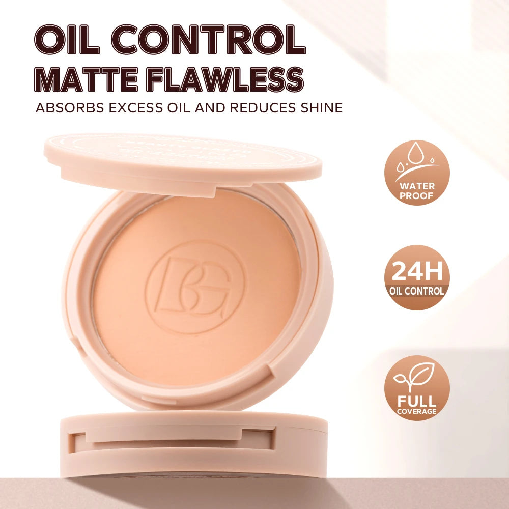 BEAUTY GLAZED Oil Control Matte Face Powder Long Lasting Flawless