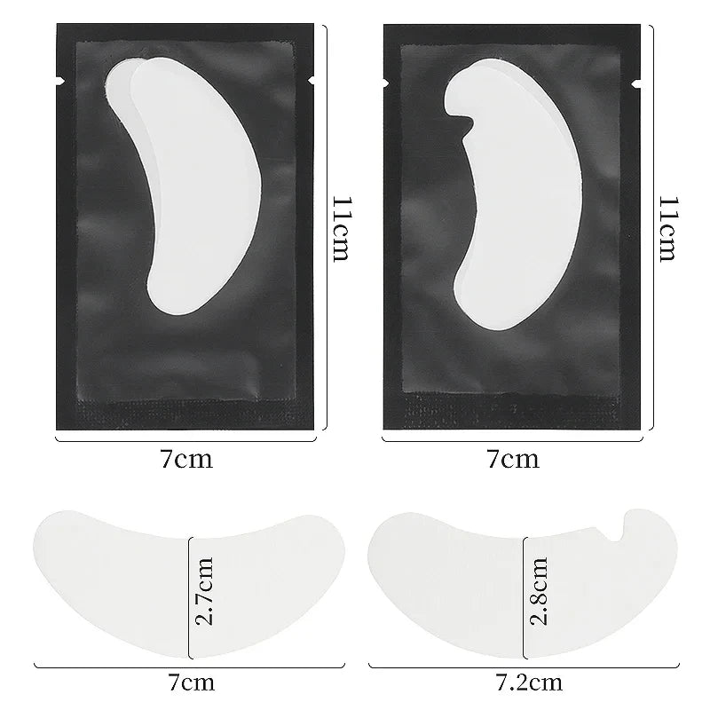 Eye Patches Eyelash Extension Under Eye Pads Makeup Lashes Patch Tip