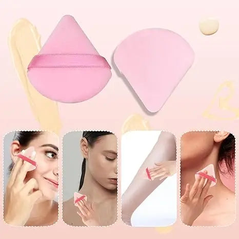 15pcs Makeup Sponge Set With Storage Jar,Powder Puff  Mini Powder Puff