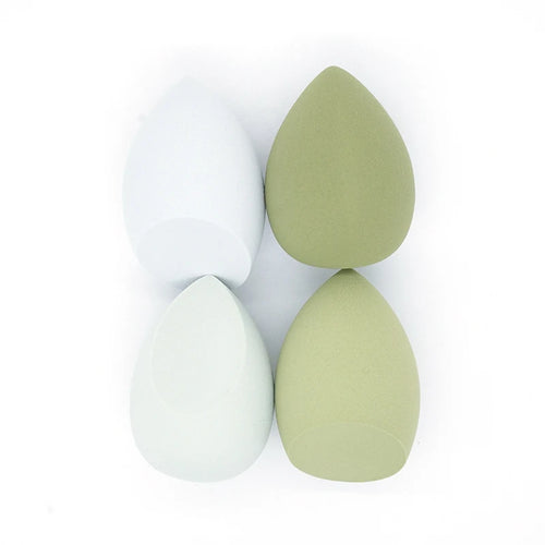 4Pc/Bag Makeup Sponge Powder Puff Dry and Wet Combined Beauty Cosmetic