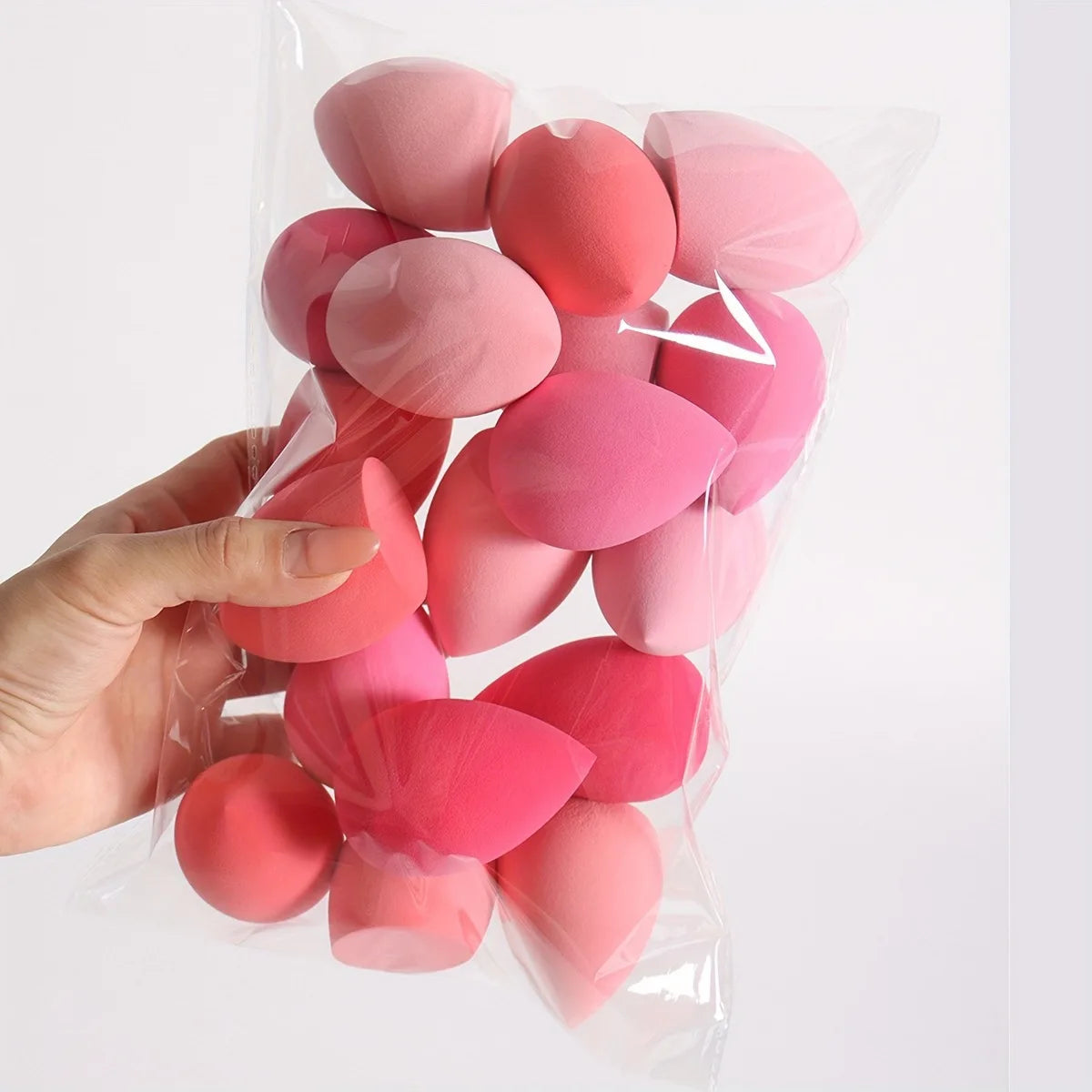 5-10PCS Ombre Makeup Sponge Set - Vegan Dual Use for Liquid/Powder |